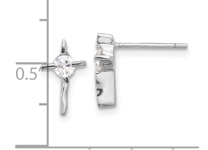 Sterling Silver Earrings Style QE17686 - Classique Jewelry Inc.