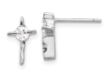 Sterling Silver Earrings Style QE17686 - Classique Jewelry Inc.