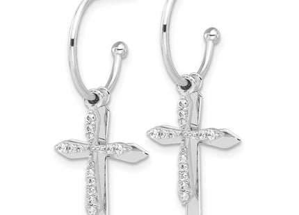Sterling Silver Earrings Style QE17687 - Classique Jewelry Inc.