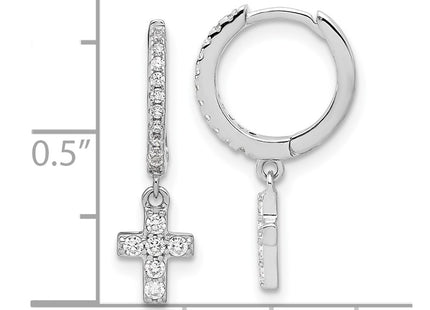 Sterling Silver Earrings Style QE17688 - Classique Jewelry Inc.