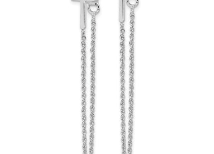 Sterling Silver Earrings Style QE17689 - Classique Jewelry Inc.