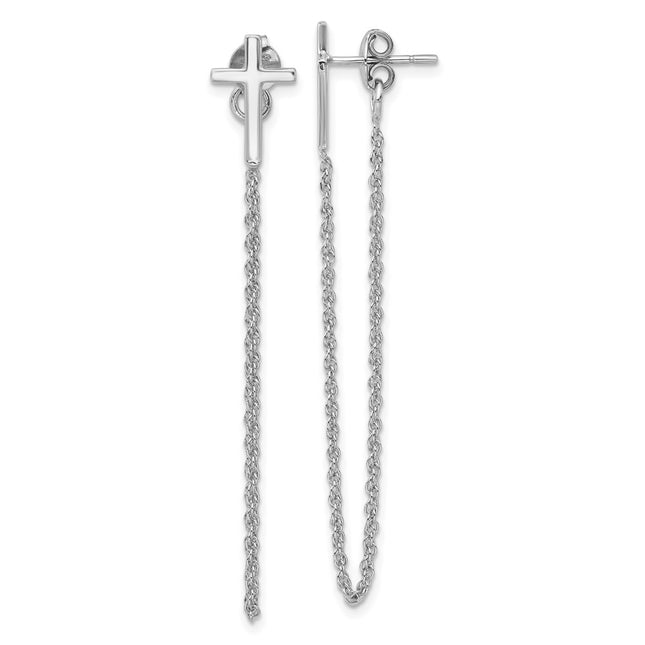 Sterling Silver Earrings Style QE17689 - Classique Jewelry Inc.