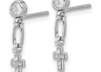Sterling Silver Earrings Style QE17692 - Classique Jewelry Inc.