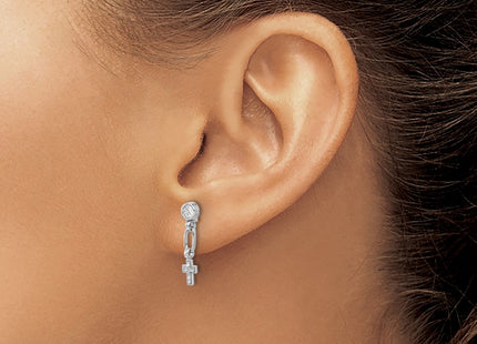 Sterling Silver Earrings Style QE17692 - Classique Jewelry Inc.