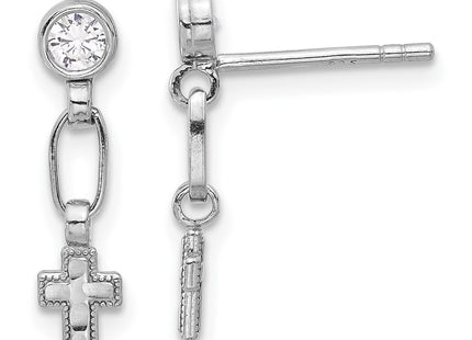 Sterling Silver Earrings Style QE17692 - Classique Jewelry Inc.