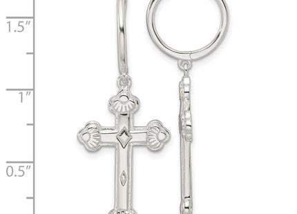 Sterling Silver Earrings Style QE17695 - Classique Jewelry Inc.