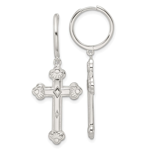 Sterling Silver Earrings Style QE17695 - Classique Jewelry Inc.