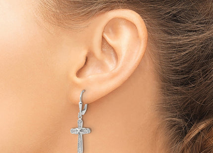 Sterling Silver Earrings Style QE17696 - Classique Jewelry Inc.