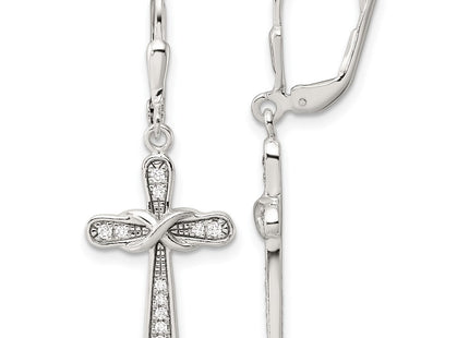 Sterling Silver Earrings Style QE17696 - Classique Jewelry Inc.