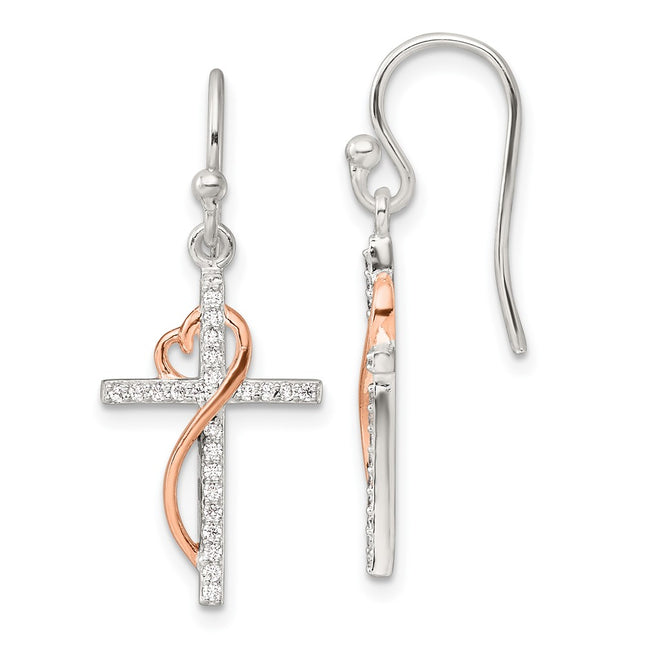 Sterling Silver Earrings Style QE17697 - Classique Jewelry Inc.