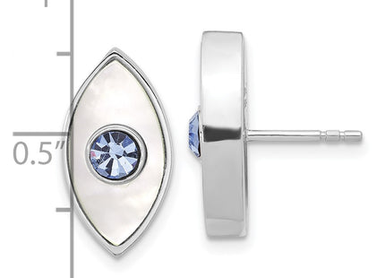 Sterling Silver Earrings Style QE17703 - Classique Jewelry Inc.