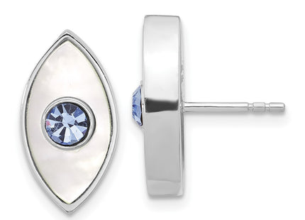 Sterling Silver Earrings Style QE17703 - Classique Jewelry Inc.