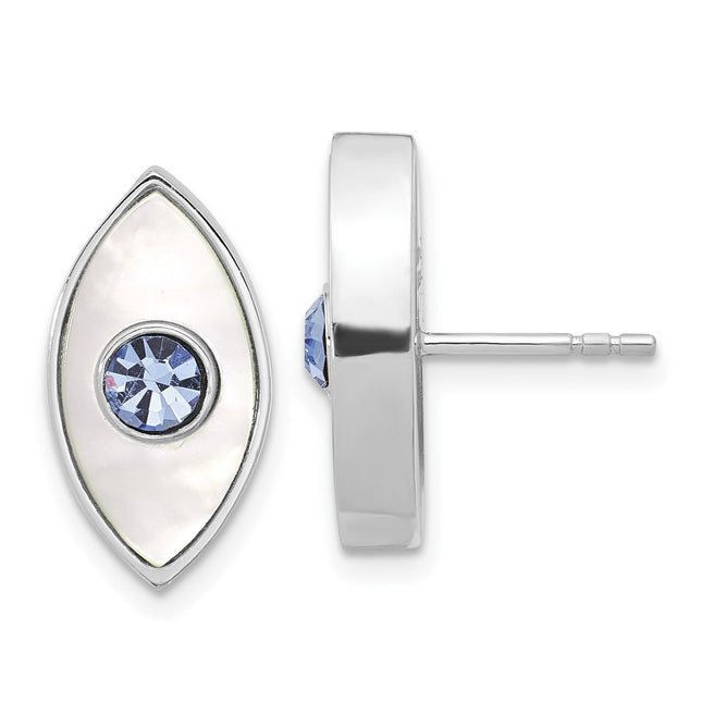 Sterling Silver Earrings Style QE17703 - Classique Jewelry Inc.