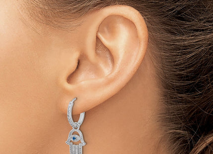 Sterling Silver Earrings Style QE17704 - Classique Jewelry Inc.