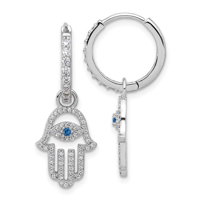 Sterling Silver Earrings Style QE17704 - Classique Jewelry Inc.