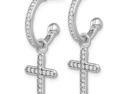 Sterling Silver Earrings Style QE17711 - Classique Jewelry Inc.