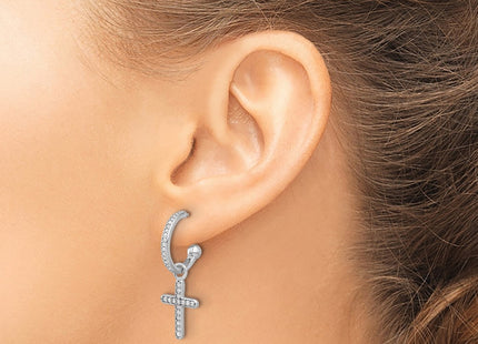 Sterling Silver Earrings Style QE17711 - Classique Jewelry Inc.