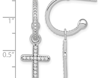 Sterling Silver Earrings Style QE17711 - Classique Jewelry Inc.