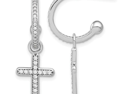 Sterling Silver Earrings Style QE17711 - Classique Jewelry Inc.