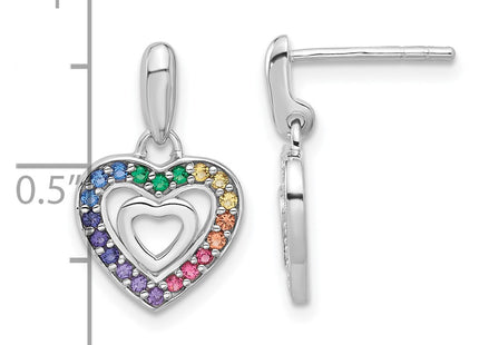 Sterling Silver Earrings Style QE17713 - Classique Jewelry Inc.