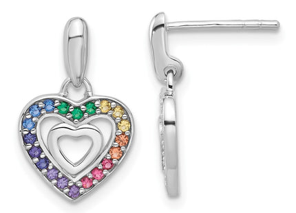 Sterling Silver Earrings Style QE17713 - Classique Jewelry Inc.