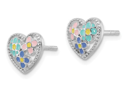 Sterling Silver Earrings Style QE17718 - Classique Jewelry Inc.