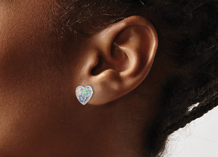 Sterling Silver Earrings Style QE17718 - Classique Jewelry Inc.