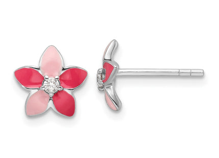 Sterling Silver Earrings Style QE17723 - Classique Jewelry Inc.