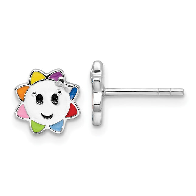 Sterling Silver Earrings Style QE17725 - Classique Jewelry Inc.