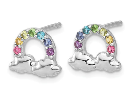 Sterling Silver Earrings Style QE17728 - Classique Jewelry Inc.