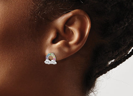 Sterling Silver Earrings Style QE17728 - Classique Jewelry Inc.