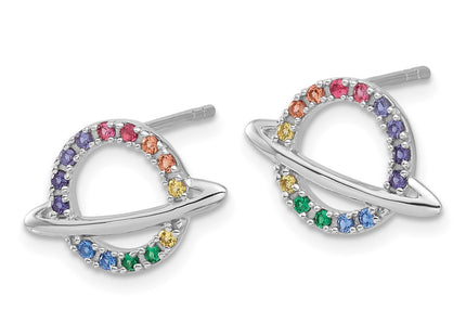 Sterling Silver Earrings Style QE17729 - Classique Jewelry Inc.