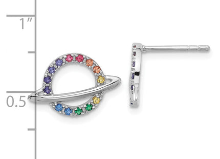Sterling Silver Earrings Style QE17729 - Classique Jewelry Inc.