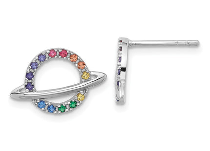 Sterling Silver Earrings Style QE17729 - Classique Jewelry Inc.