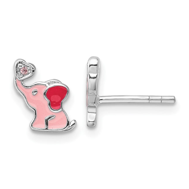 Sterling Silver Earrings Style QE17731 - Classique Jewelry Inc.