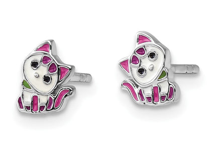 Sterling Silver Earrings Style QE17733 - Classique Jewelry Inc.