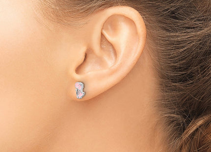 Sterling Silver Earrings Style QE17736 - Classique Jewelry Inc.