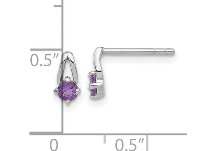 Sterling Silver Earrings Style QE17753AM - Classique Jewelry Inc.