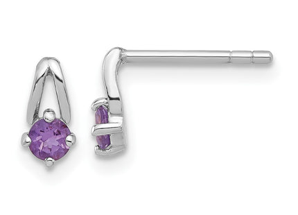 Sterling Silver Earrings Style QE17753AM - Classique Jewelry Inc.