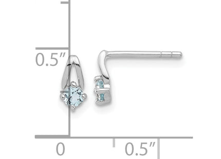 Sterling Silver Earrings Style QE17753BT - Classique Jewelry Inc.