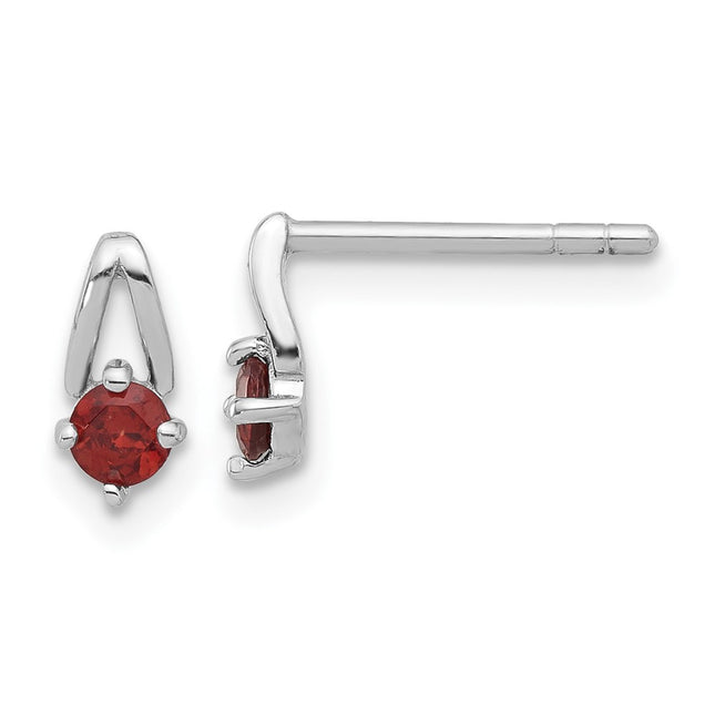 Sterling Silver Earrings Style QE17753GA - Classique Jewelry Inc.