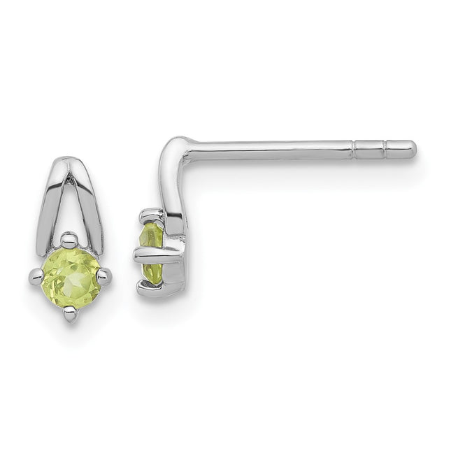 Sterling Silver Earrings Style QE17753PE - Classique Jewelry Inc.