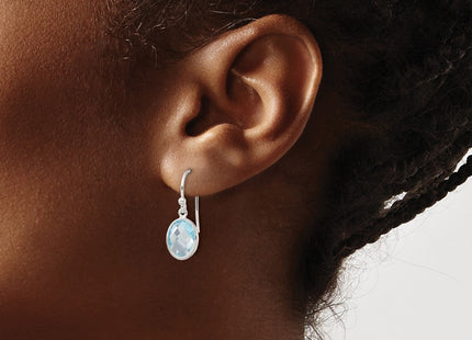 Sterling Silver Earrings Style QE17754BT - Classique Jewelry Inc.