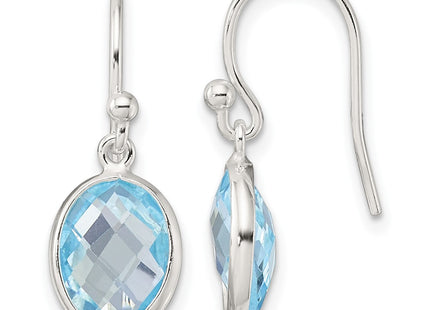 Sterling Silver Earrings Style QE17754BT - Classique Jewelry Inc.