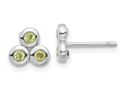 Sterling Silver Earrings Style QE17758PE - Classique Jewelry Inc.