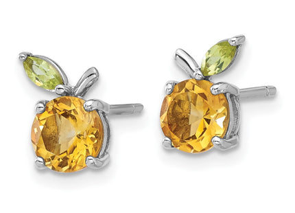 Sterling Silver Earrings Style QE17764CI - Classique Jewelry Inc.