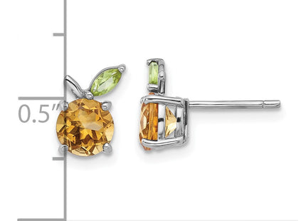 Sterling Silver Earrings Style QE17764CI - Classique Jewelry Inc.