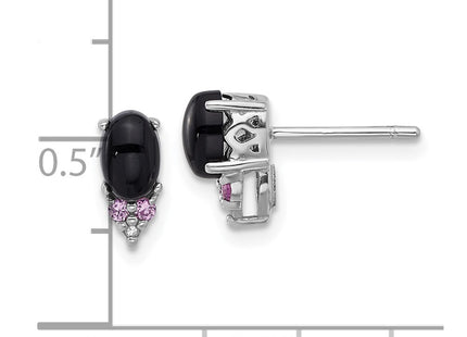 Sterling Silver Earrings Style QE17766 - Classique Jewelry Inc.