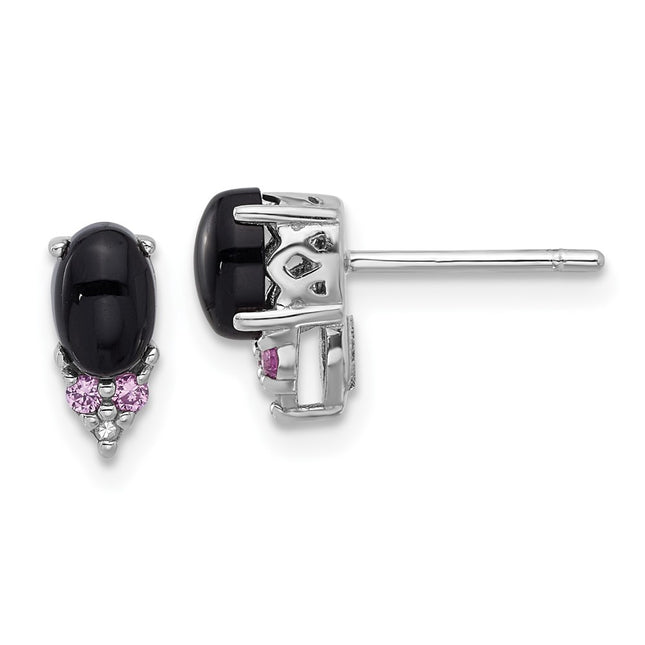 Sterling Silver Earrings Style QE17766 - Classique Jewelry Inc.