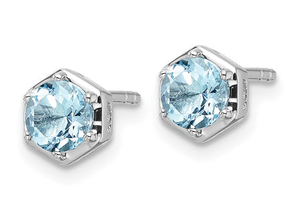 Sterling Silver Earrings Style QE17769BT - Classique Jewelry Inc.